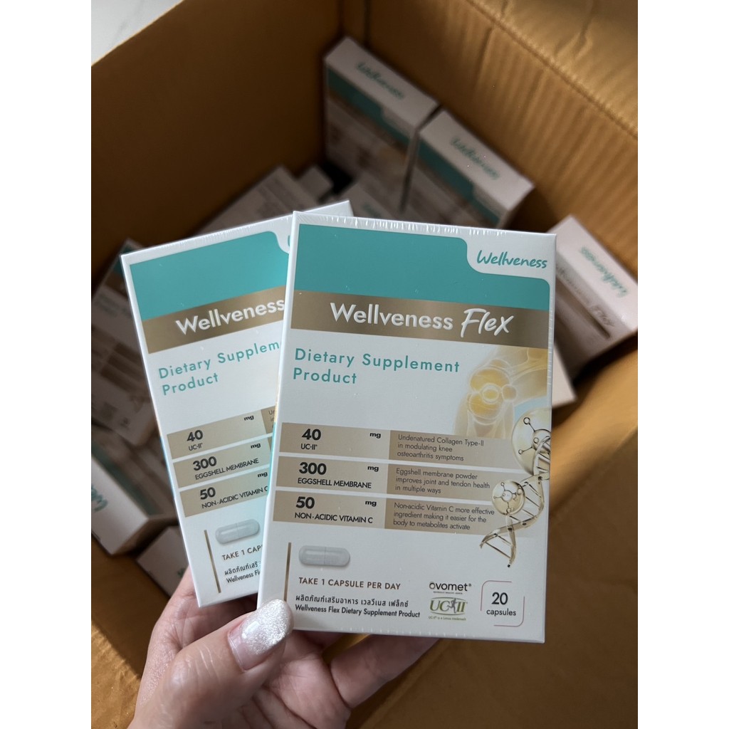 Wellveness Eve's Well Flex กระดูก ไขข้อ และเส้นเอ็น บรรเทาอาการ ปวดจาก ...