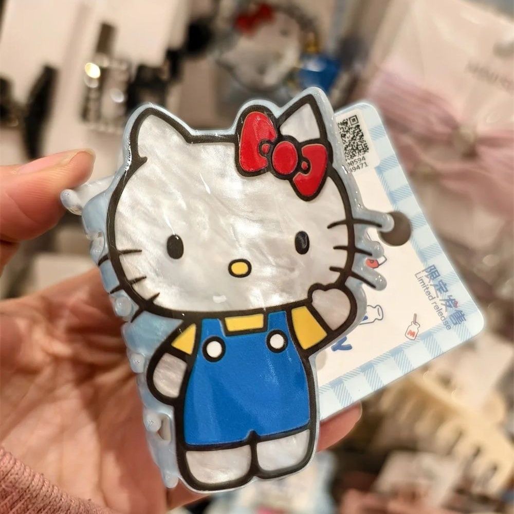 🤩Hot~ใหม่ Sanrio การ์ตูน kt Cat Scratch คลิป Hello Kitty Shark คลิป ...