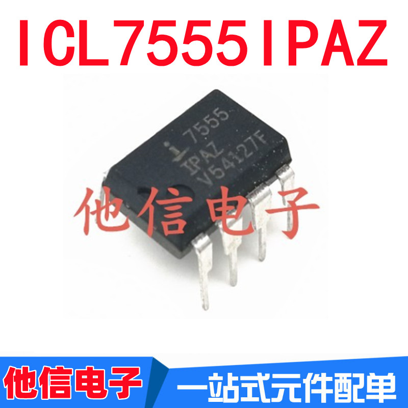 ICL7555 ICL7555AP In-Line DIP-8 Timer ICM7555IPAZ | Shopee Thailand