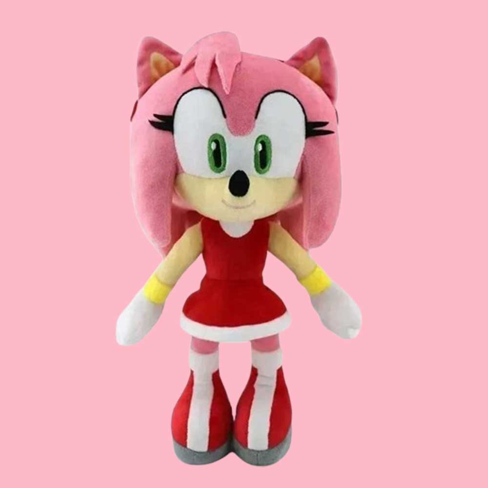 Sonic the Hedgehog Amy Rose Plushie Stuffed video games Plush Toy SEGA ...