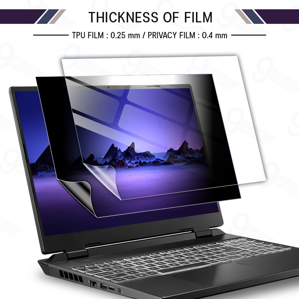 9Gadget - ฟิล์มใส กันรอย HP Victus Gaming 16 (16:9) ฟิล์มแม่เหล็ก แผ่น ...