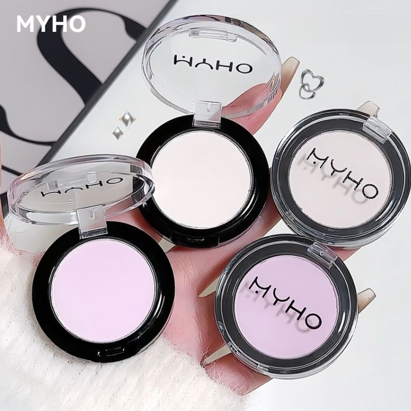 MYHO บลัชออนสีเดียว สีม่วง ปรับสีผิวให้สว่าง อายแชโดว์เนื้อแมตต์ ...