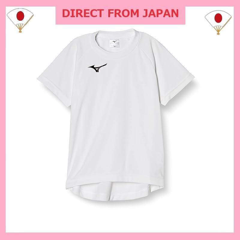 Mizuno Yokohama Kids Ivory/Green Cricket Polo Shirt