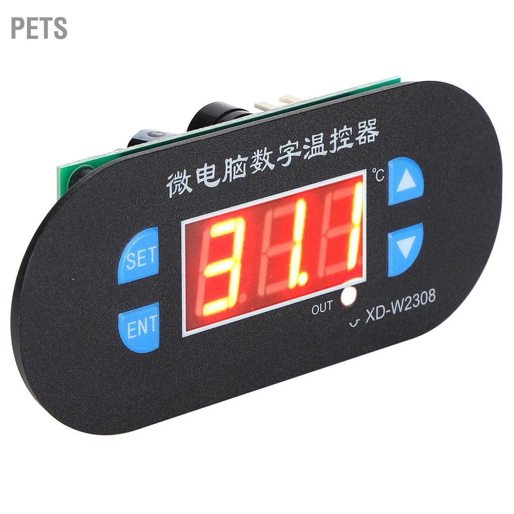 Pets Incubator Digital LED Temperature Controller ‑55‑120℃ Thermostat ...