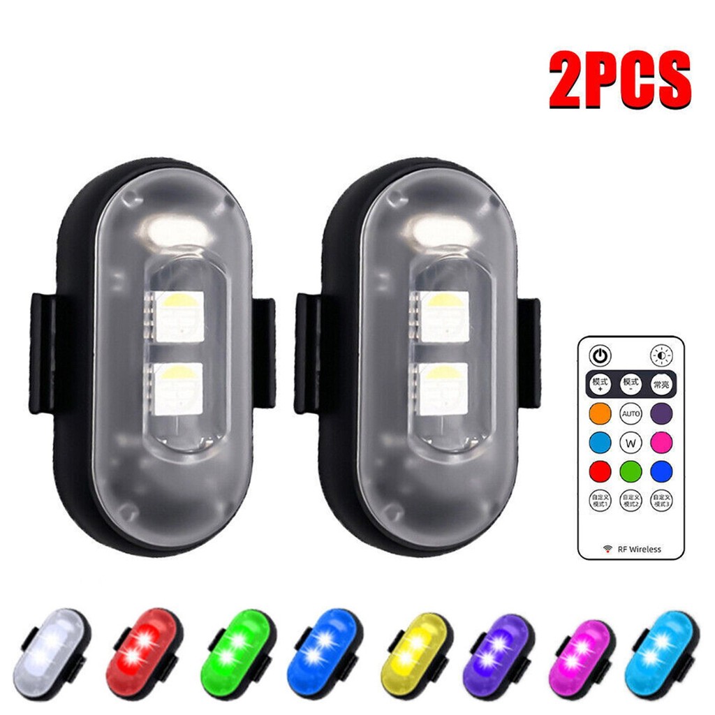 ⭐ การลดราคาครั้งใหญ่⭐ 7 สี LED Anti-collision Light จักรยานสัญญาณ Drone ...