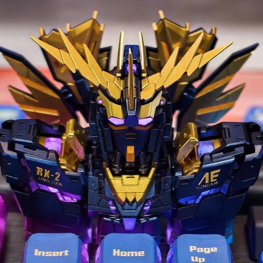 Banshee Three-Key Cap Unicorn No. 2 หน่วย RX-0 Gundam Body Mechanical ...