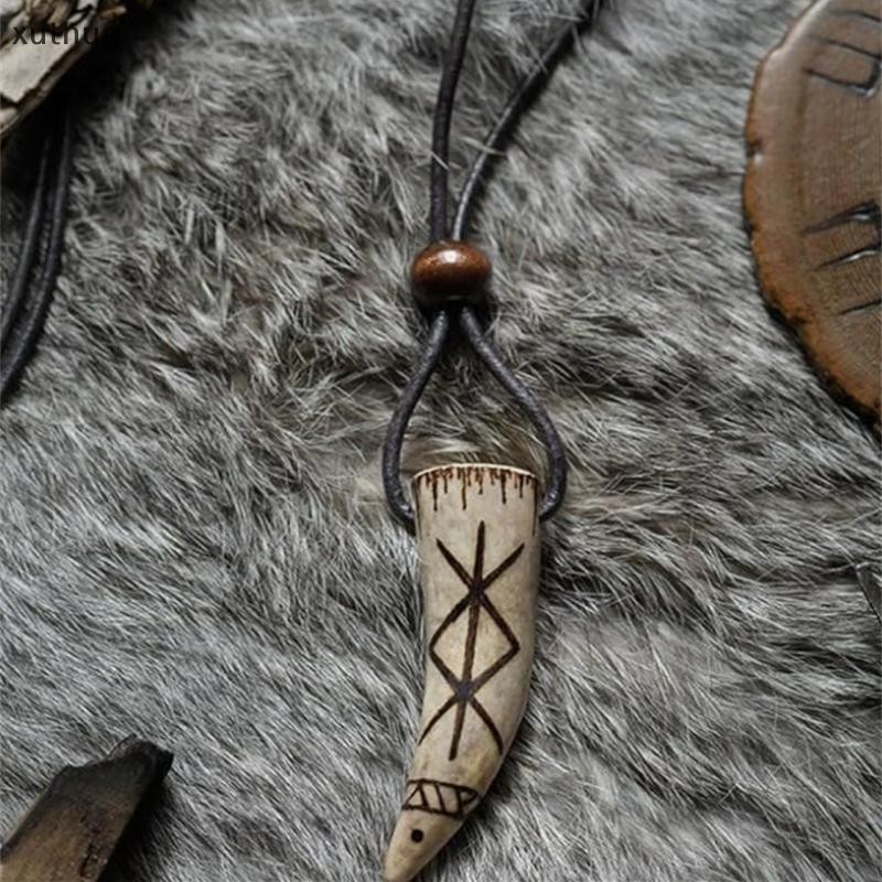 Xut ไวกิ้ง Rune Antler จี้-ป้องกัน Bind Rune,นอร์ส Bind Rune จี้ป้องกัน ...