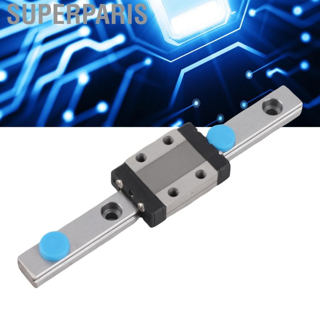 Superparis HILITAND LML9B 9 มม. Rail Rail Mini Bearing Rail Steel Slide ...