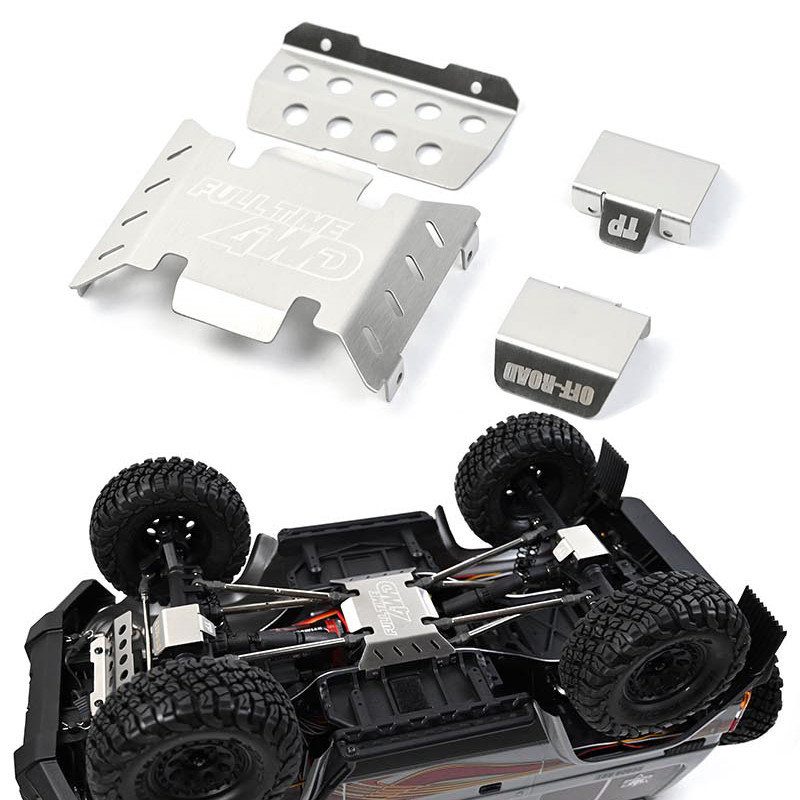โลหะแชสซีเกราะยามแผ่นสําหรับ 1/10 RC Crawler RGT LC71 EX86020 | Shopee ...