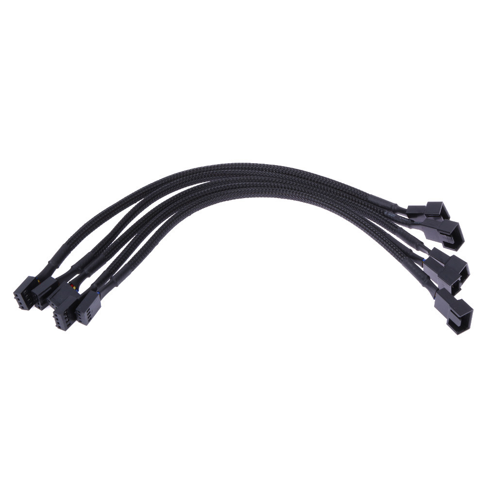 [colog.th] 5 ชิ้น 4 พิน PWM Connector Case Fan Extension Power Cable 26 ...