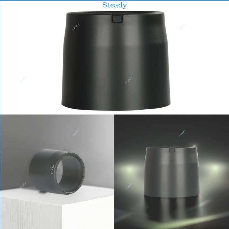 Mllepjdh ET-74B Gegenlichtblende Für Canon EF 70-300mm F/4-5.6 IS II Objektiv, 67 Mm, Schwarz - Nicht Für RF 100-400 Mm