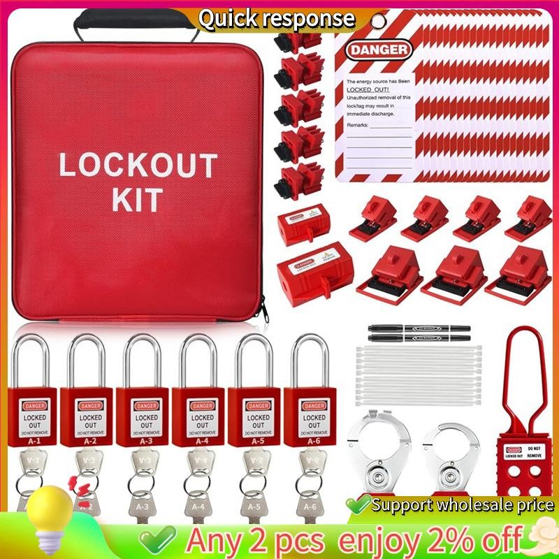 In -Lockout Tagout Kit Lock Out Tag Out Kit ไฟฟ้า Lockout Tagout Kit ...