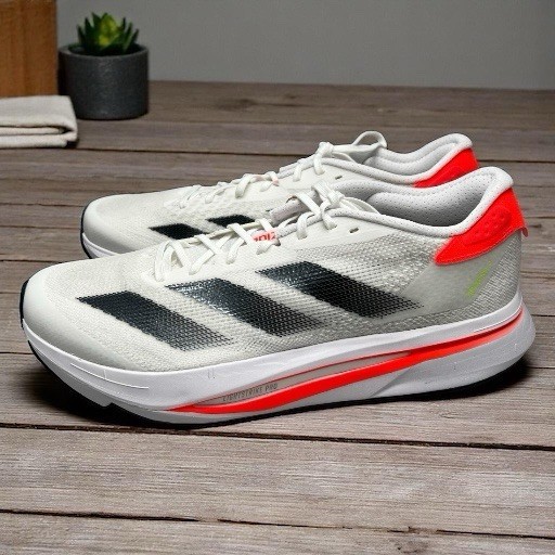 Adidas Adizero SL2 M รองเท้าวิ่งสีขาวสีดําสีส้ม IF6745 Mens | Shopee ...