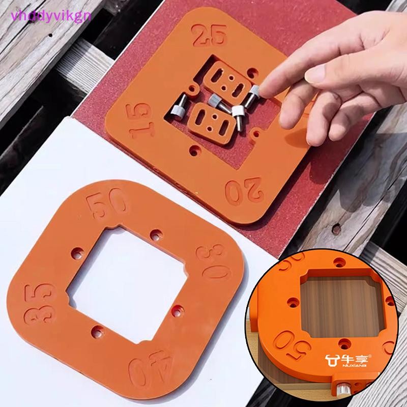 VHDD 1 ชุด R10 R15 R20 R25 R30 R35 R40 R50 งานไม้ Router มุมรัศมีแม่แบบ ...