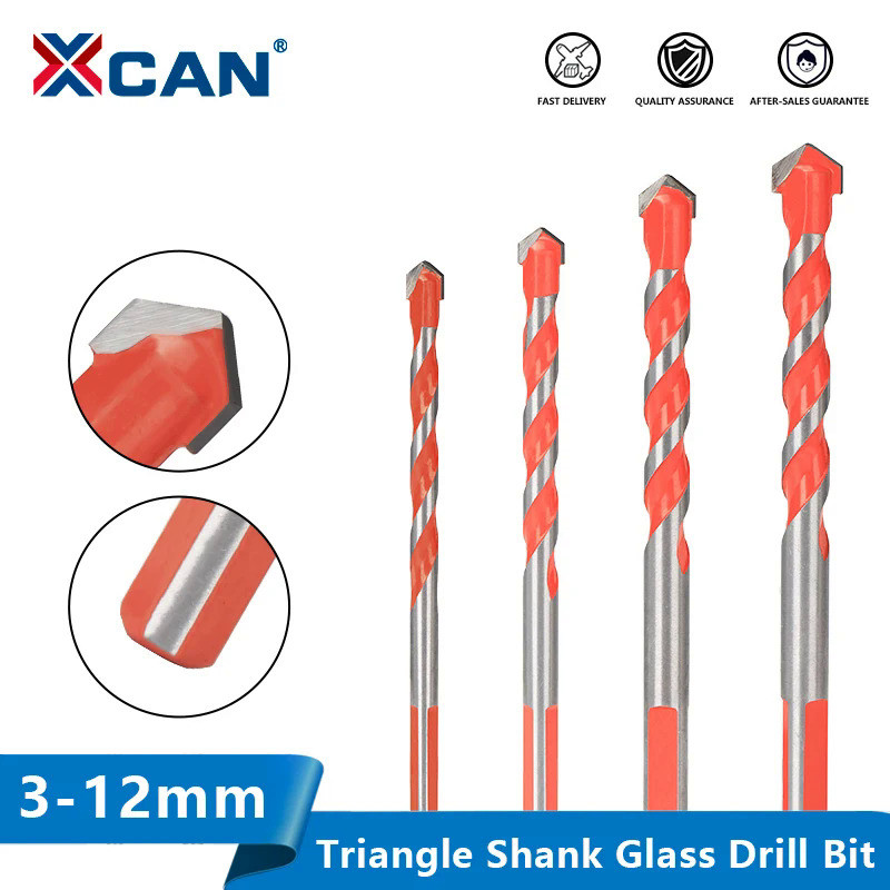 XCAN Drill Bit Multi-function Triangle Drill for Ceramic Tile, Concrete ...