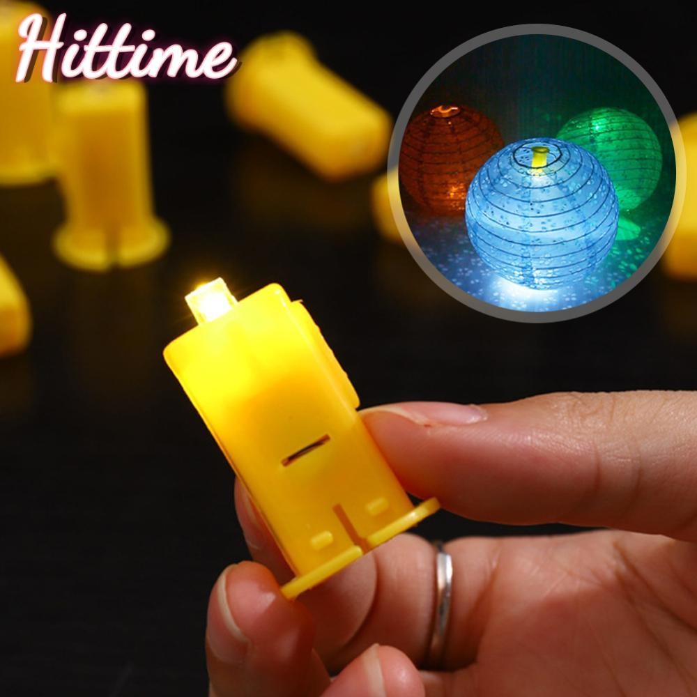 Hittime 10pcs อิเล็กทรอนิกส์ LED กระดาษโคมไฟ Wicks โคมไฟบอลลูน LED ...
