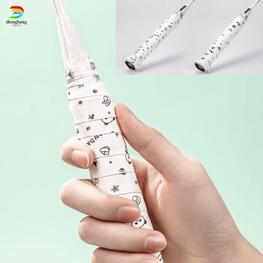 DENGLONG 2 ชิ้น Racquet Handle Wrap เทป, ดูดซับเหงื่อ Anti-Slip ไม้ ...