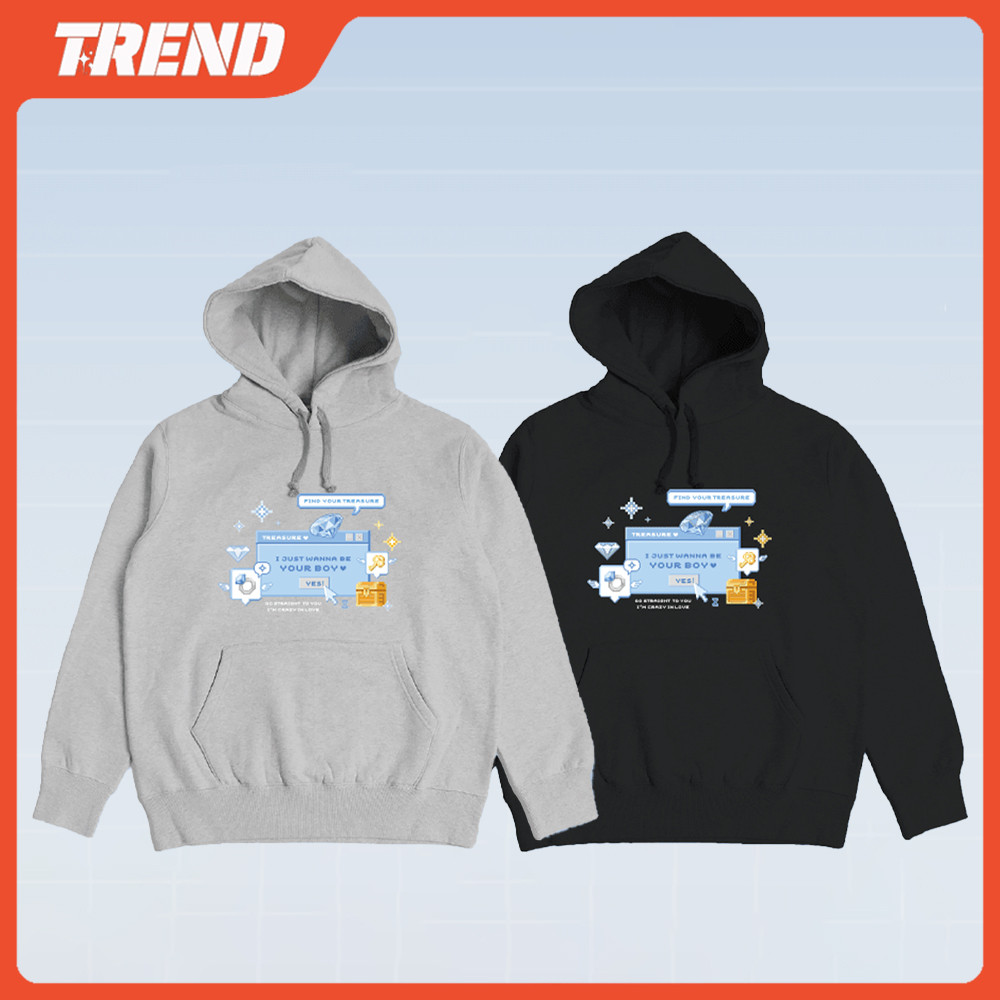 TREASURE ANNIVERSARY フーディー GRAY