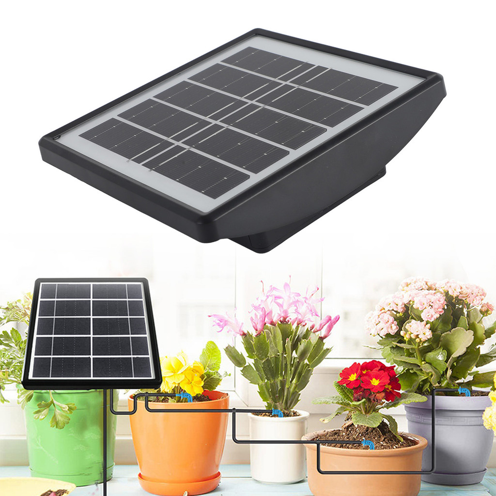 GardeingH Solar Automatic Drip Irrigation Kit System Smart DIY Watering ...