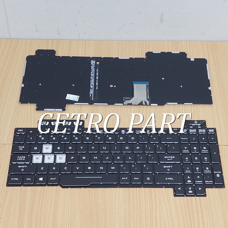 Touche De Clavier Pour Asus TUF Gaming FX505, FX80 - Modèle AS269 - Occasion