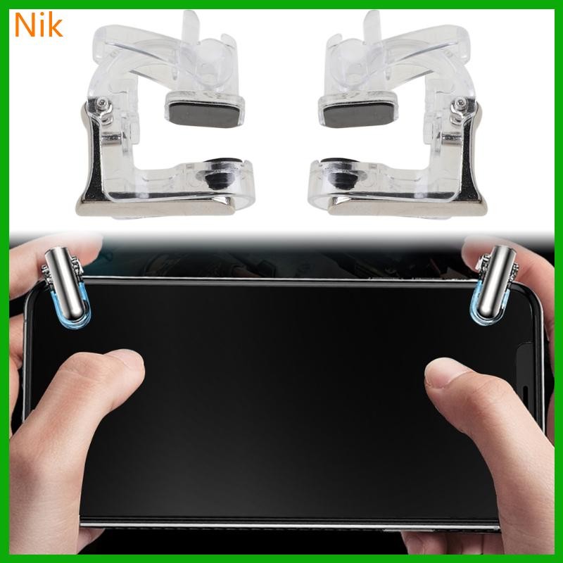 บ๊๊๊ลคค.ศ.สําหรับจอยสติ๊กมือถือGamepad Trigger Button Fire Aim Button ...