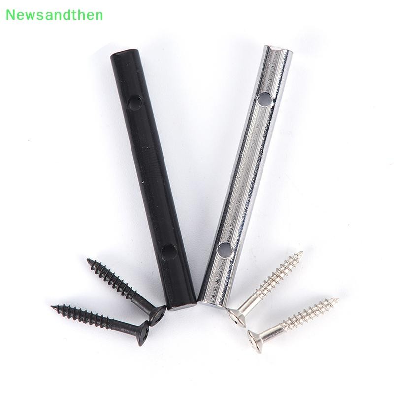 Newsandthen โลหะกีตาร์ไฟฟ้า String Retainer Bar 2 สกรูอุปกรณ์กีตาร์ ...