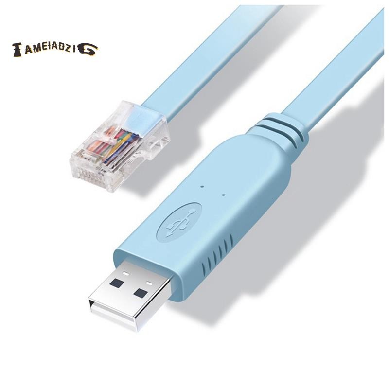 Usb to RJ45 คอนโซลสาย USB RS232 Serial สาย USB to RJ45 CAT5 คอนโซลอะแดป ...