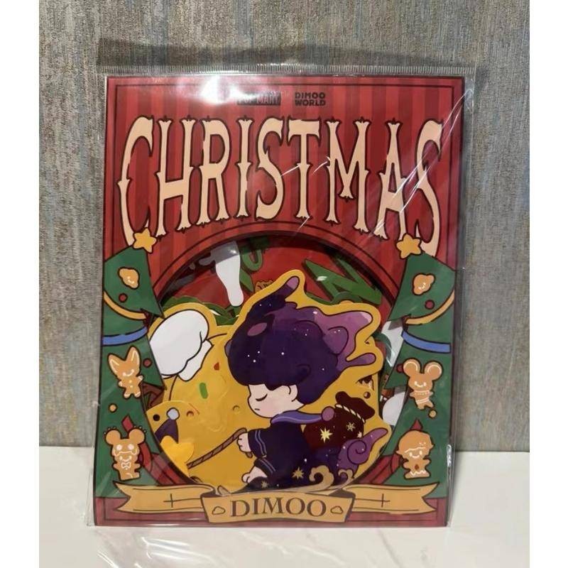 Pop Mart DIMOO Snowmans Letter Christmas Hanging Card ของแท้อินเทรนด์ ...