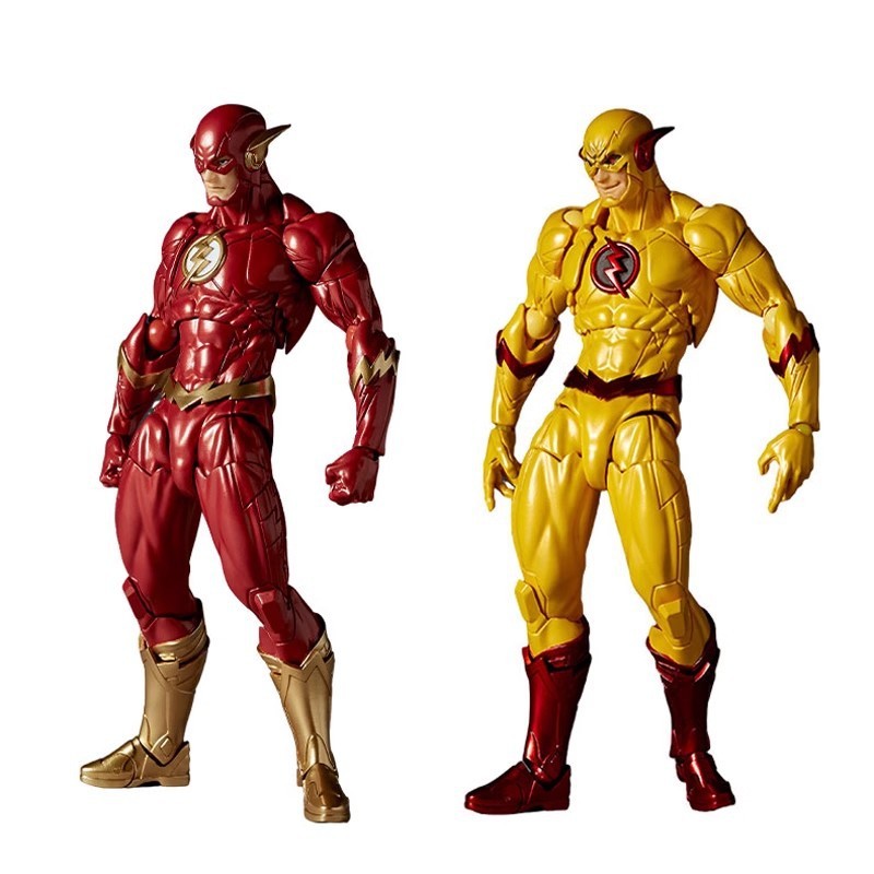 DC Superhero Revoltech แฟลช Yamaguchi สไตล์ Revolver Tech Series Highly ...