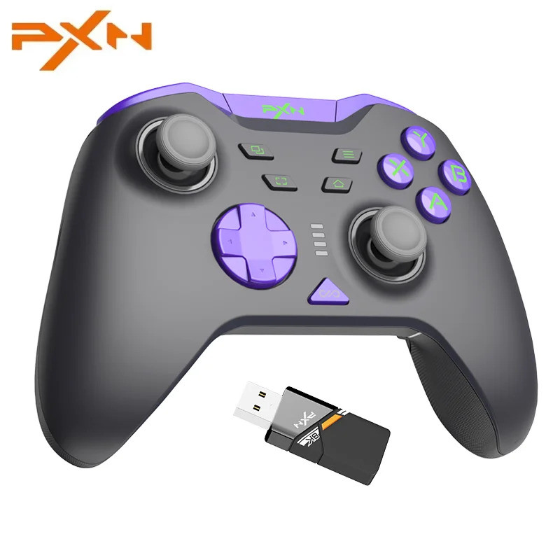PXN P5 8K Controller Wireless Per PC/Switch/Steam Deck – Joystick Capacitivo, Trigger Hall, Polling 2000Hz, 1000mAh