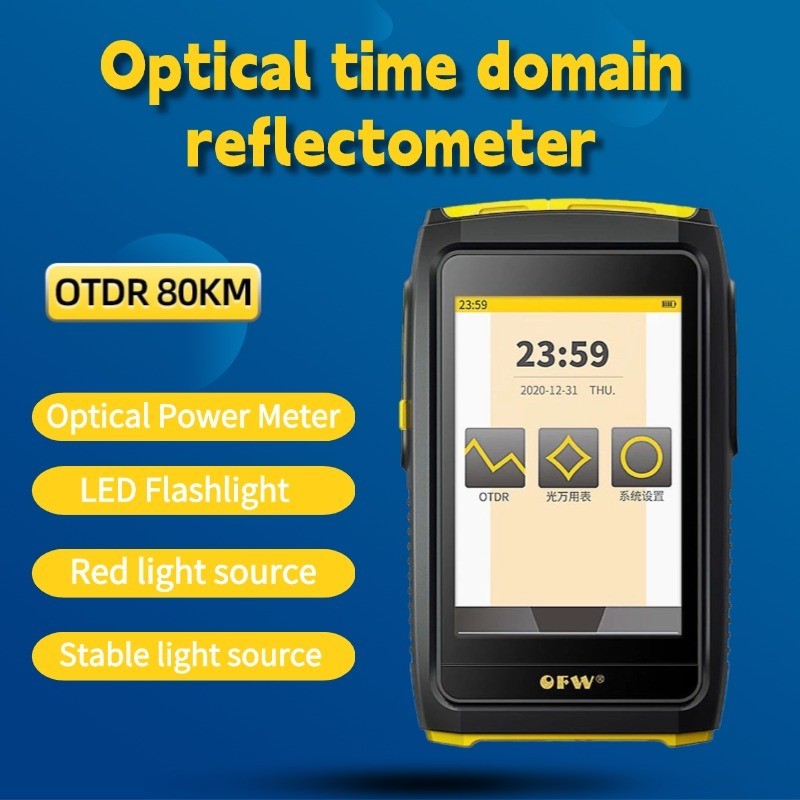 Otdr เครื่องทดสอบไฟเบอร์ออปติก Optical Fiber Breakpoint Fault Finder ...
