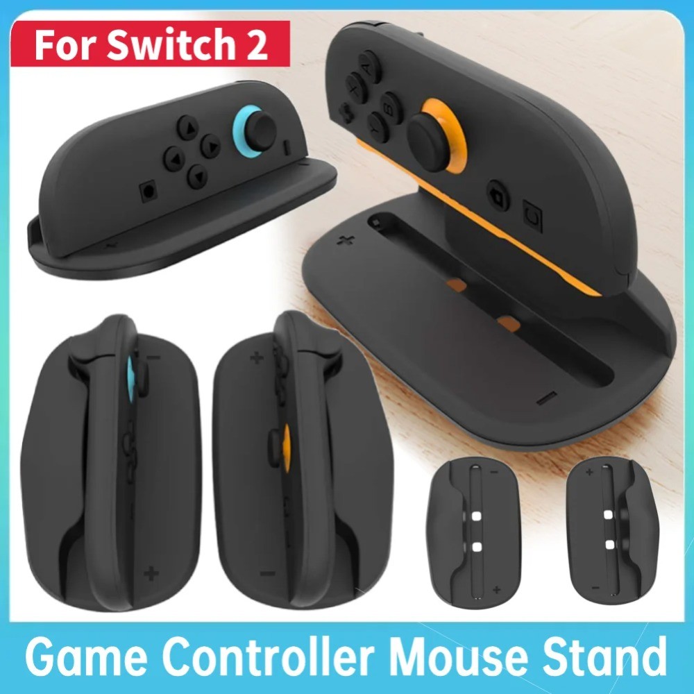 2PCS Gaming Controller เมาส์ Ergonomic Mini แบบพกพาเม้าส์ Handle Stand ...
