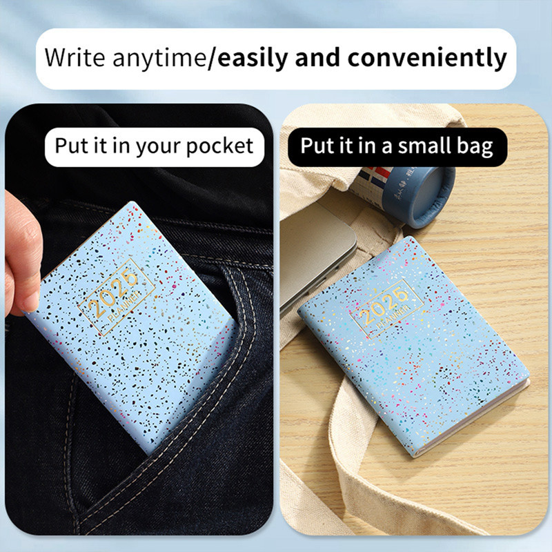 Pea 2025 A7 Notebook Stationery Office School Supplies Notepad Daily ...