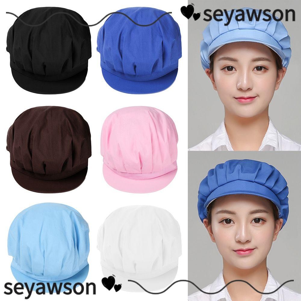 Seyawson Cook Hat Cook Hair Nets หมวกเชฟ อุปกรณ์ทํางาน บริการอาหาร ...