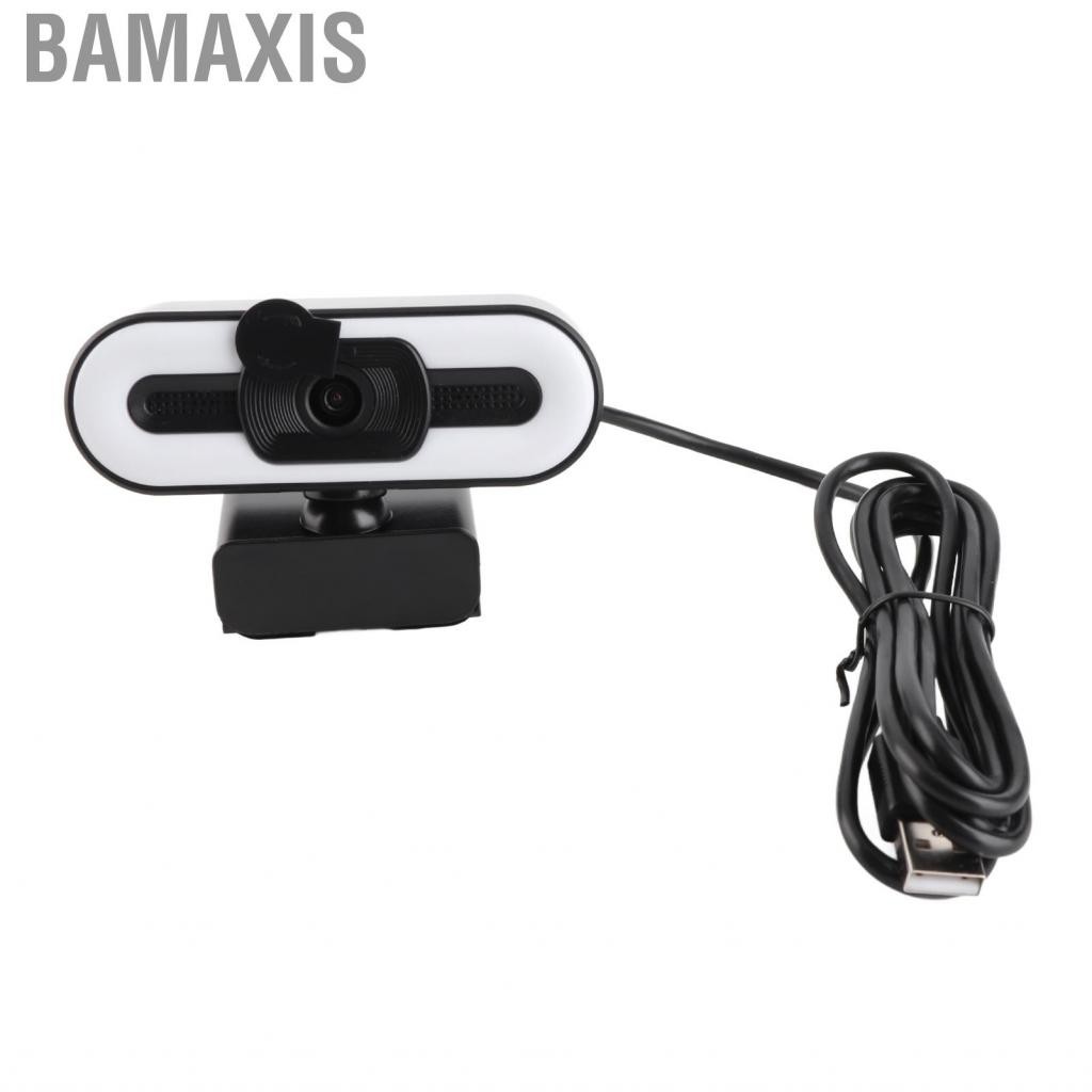 Bamaxis เว็บแคม Bafovy 4K USB พร้อมไมโครโฟนการปราบปรามเสียง 5MP HDR ...
