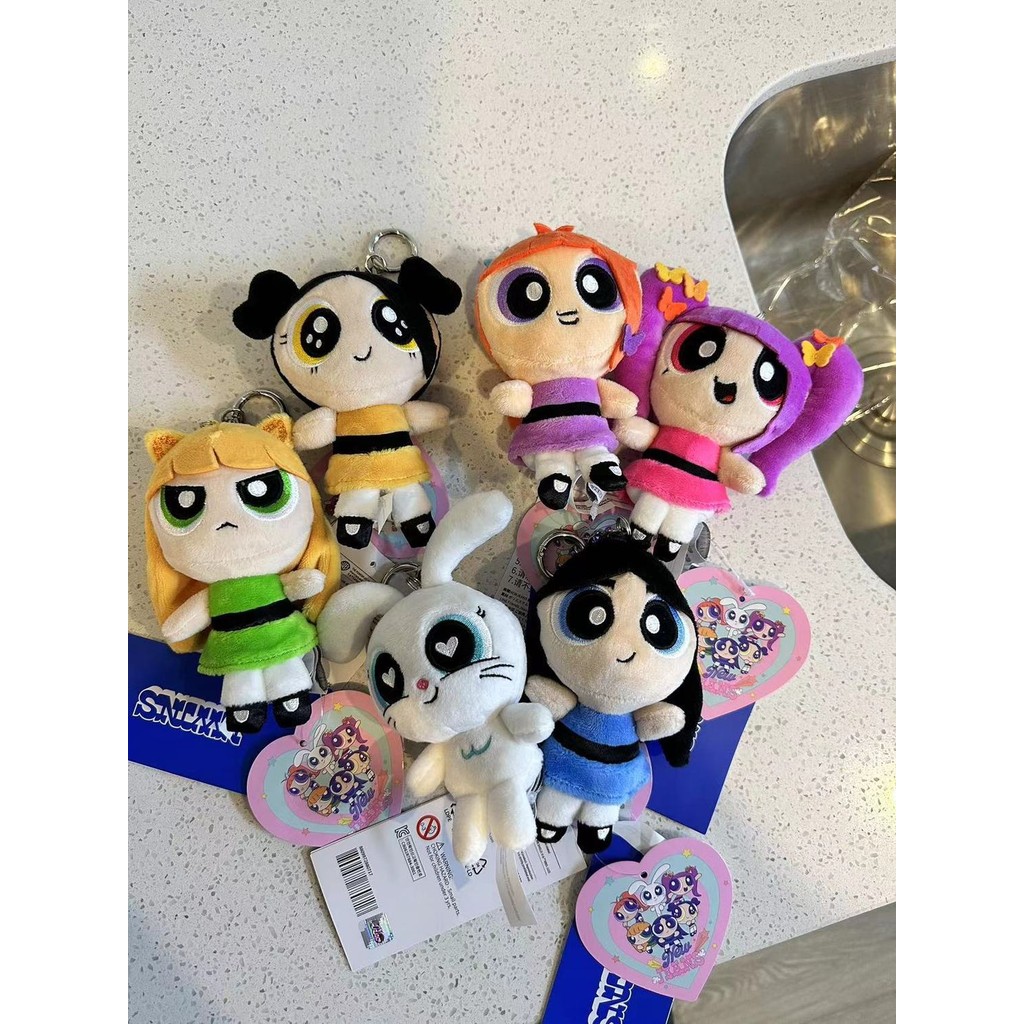 Original Factory newjeans Powerpuff Girls Same Series Plush Doll Bag ...
