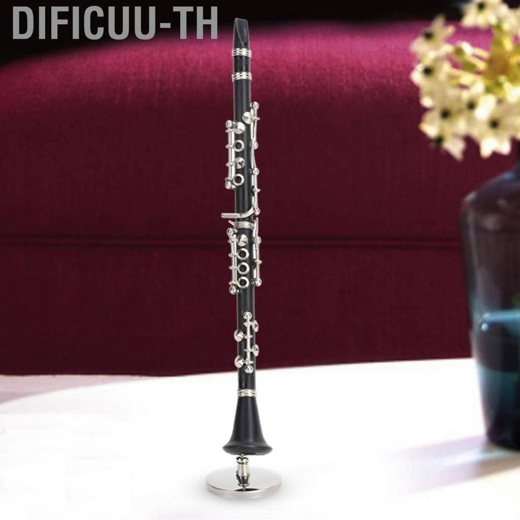 Dificuu-th PSSopp Mini Flute Model Musical Instrument Miniature ABS ...