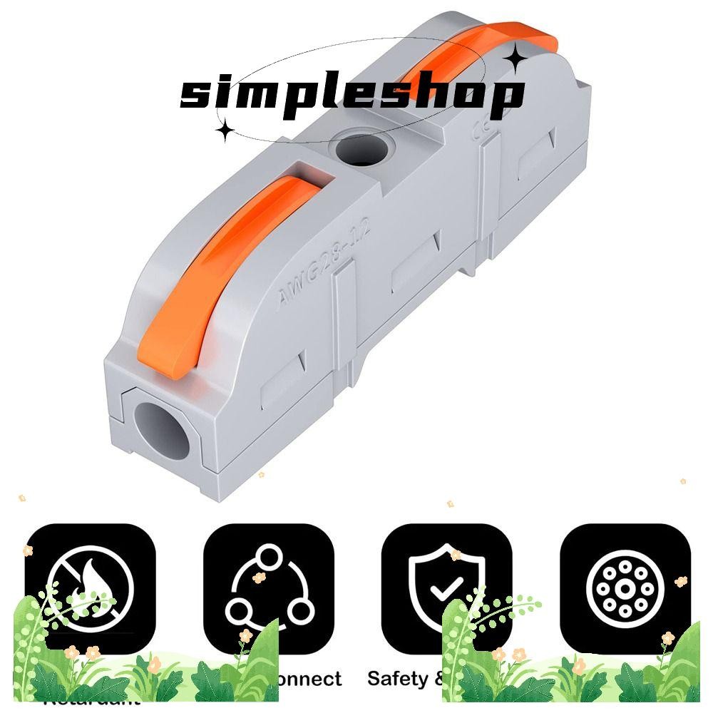 SIMPLE Quick Terminal Block, Mini Assemblable Wire Connector, 1 ถึง 1 ...