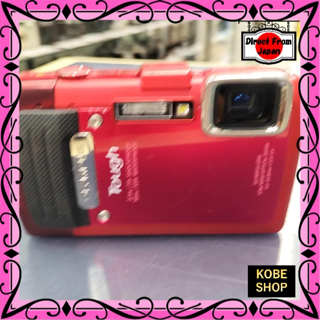 OLYMPUS TG-830 Tough レッド ⭐︎プロテクター付⭐︎ Amazon.com : OM