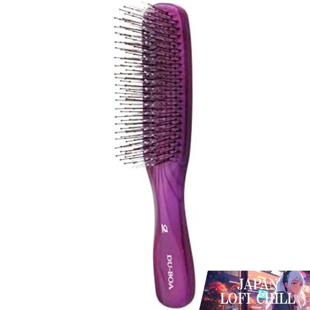 Brosse De Soin Pour Cuir Chevelu IKEMOTO TC1300 - Pour Tous Types De Cheveux - Couleur Violette