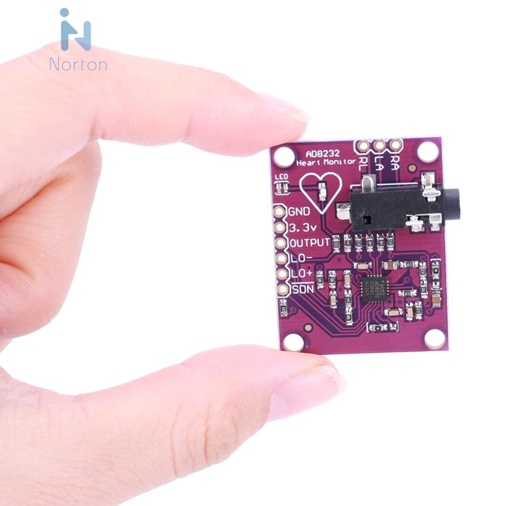 _ Ad8232 โมดูล ECG ECG วัดสรีรวิทยา Heart Pulse สําหรับ Arduino DIY Ki ...