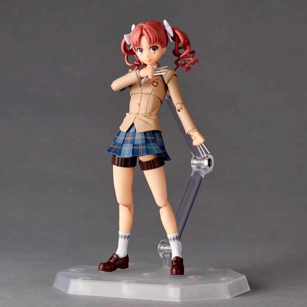 ฟิกเกอร์เคลื่อนย้ายได้ของ Kotobukiya Toaru Kagaku No Railgun T Shirai ...