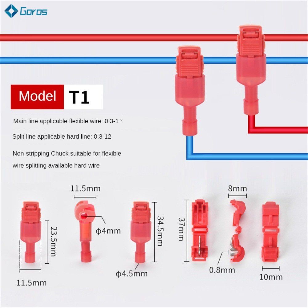 T ประเภท Terminal Block Splicing Connector ประสิทธิภาพสูงประหยัดเวลาสูง ...