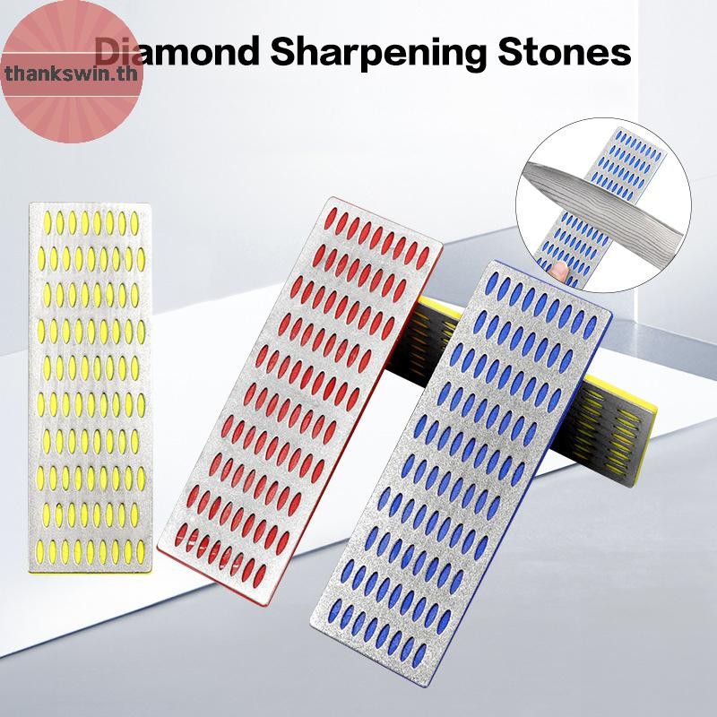 Thankswin แบบพกพา Sharpening หิน Backing Whetstone Block Sharpeners ...