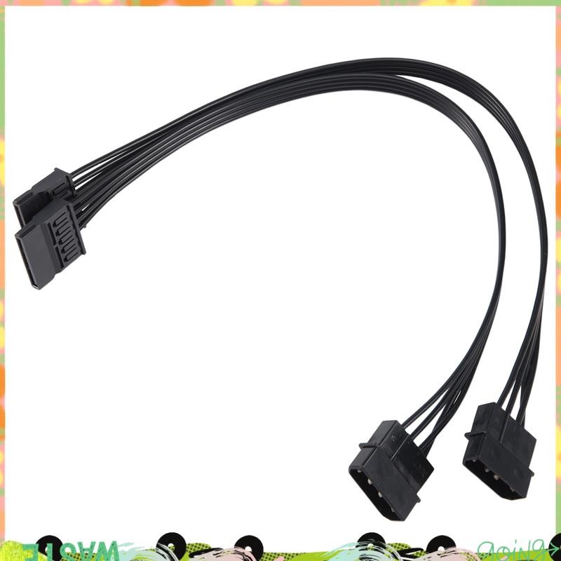 Super Molex IDE 4 Pin ชาย 15 Pin หญิง SATA Power Converter อะแดปเตอร์ ...