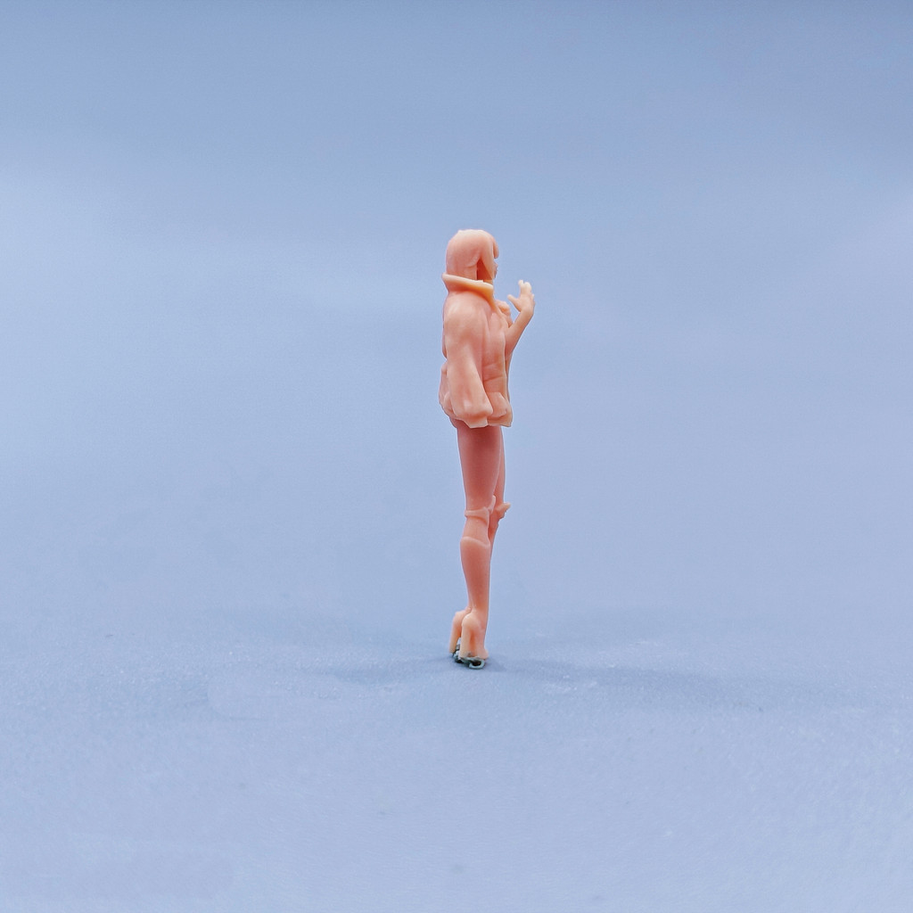 [Uh Hum Model] 1: 64 Doll 1: 43 Miniature White Model Cyberpunk Lucy ...