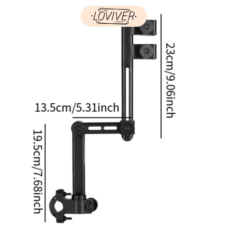 ร่ม Mount Holder ปรับร่มบาร์ผู้ถือ Universal จักรยานร่มกรอบสําหรับ ...