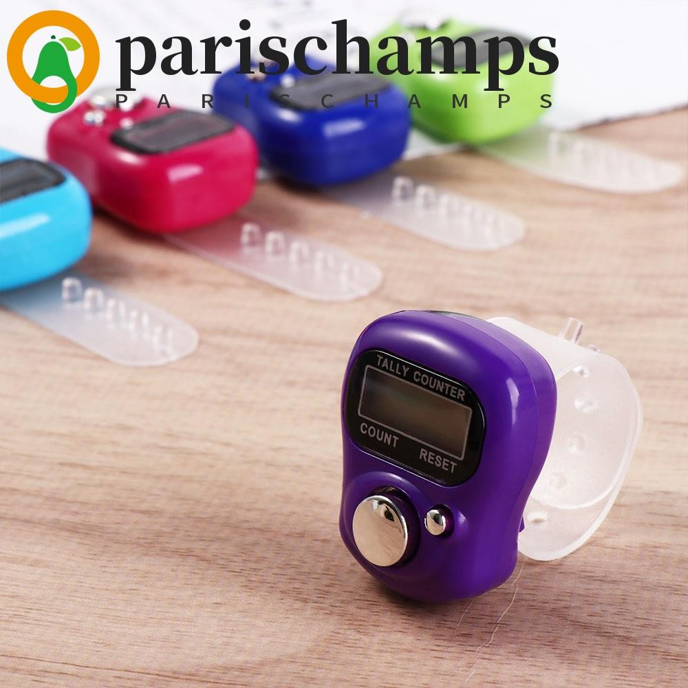 PARISCHAMPS Finger Ring Tally Counter, Digital Hand Helding Row Counter ...