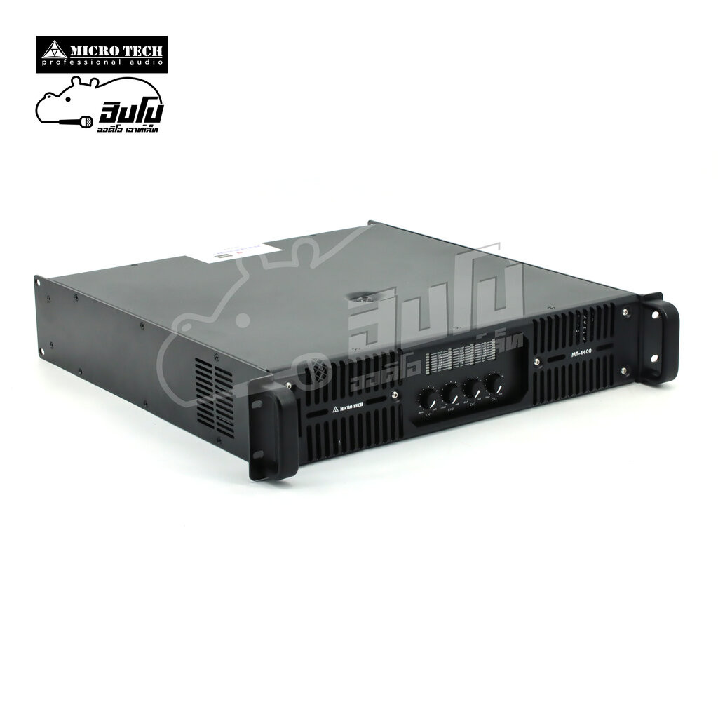 MICROTECH MT 4400 เพาเวอร์แอมป์ power amp 4CH เพาเวอร์แอมป์ 4 ชาแนลราคา ...