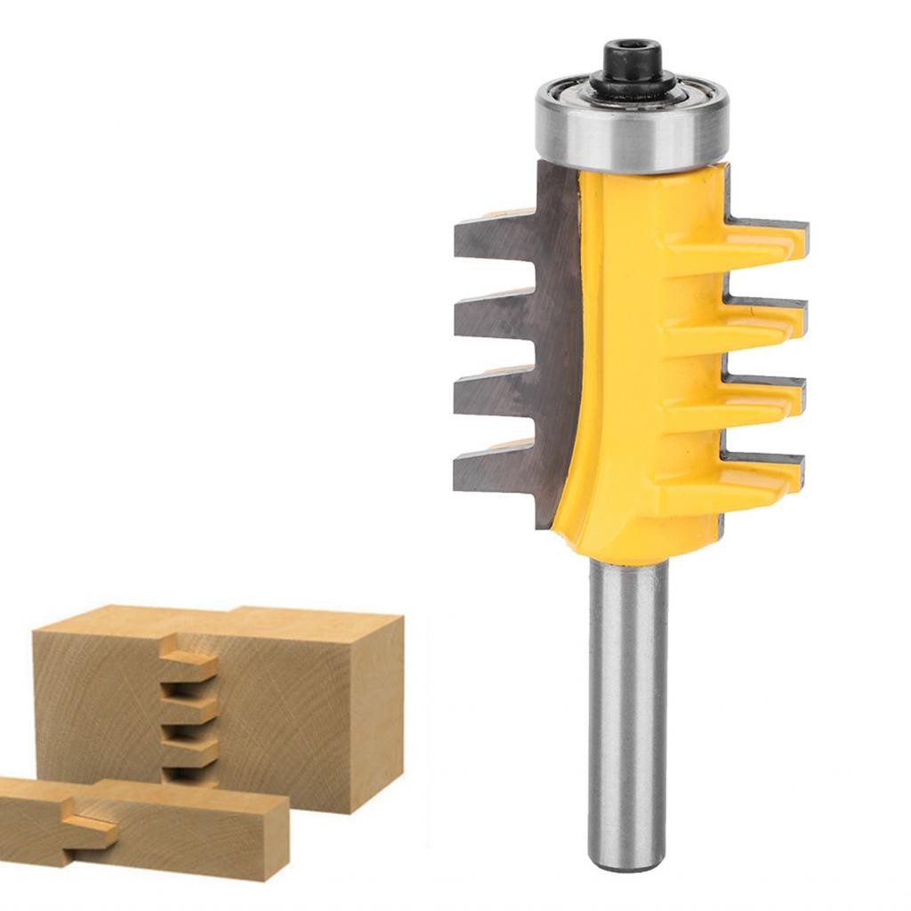 8mm Shank Finger Joint Router Bits เครื่องแกะสลักเครื่องตัดไม้ Milling ...